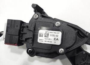 Pedał gazu opel astra j iv 13252702 2012-2015 lift 4