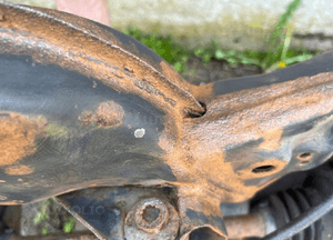 MERCEDES CLK W209 3.0CDI WÓZEK TYLNY MOST ZDROWY 8