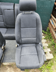 Fotele Fotel Kanapa Skladana Welur Czarny Soul Audi A4 B6 Sedan Kombi 4