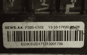 Wiązka instalacji silnika nissan juke  242704ED0A 3
