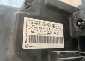 Skoda fabia 3 iii lampa lewa soczewka led 5