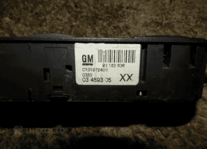 Przełącznik Panel  Szyb Dachu Opel Tigra B 93162636 22PIN 3