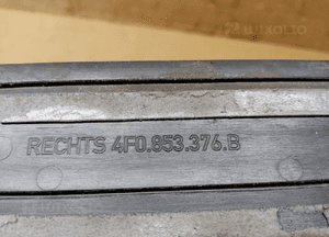 Listwa progowa progu prawy tył tylna prawa Audi A6 C6 4F0853376B 4