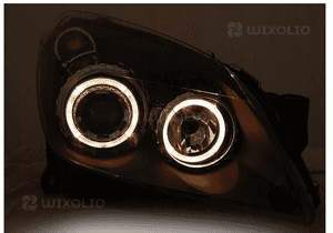 Lampy reflektory do opel astra h od 2004 do  2008 roku silniczmi ringi 5