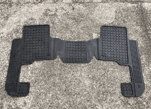 Dywaniki gumowe tylne 2 rząd oryginalne Land Rover Discovery 3 III 1