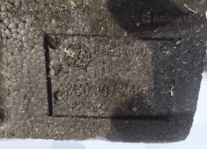 VW PASSAT B6 Absorber zderzaka przód - 14802 3
