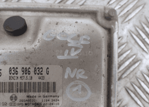 KOMPUTER STEROWNIK VW GOLF IV 4 036906032G RADOM 3