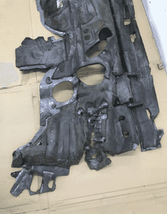 Wygłuszenie ściany grodziowej Porsche Macan 95B863947B 8