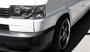 Reflektory lampy + tylne led vw T4 od 1990 do 2003 roku daylight tylne led 9