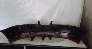 * ZDERZAK PRZÓD PRZEDNI SEAT ALHAMBRA LY3D CZERWONY SPRYSKIWACZE LAMP XENON HALOGENY 5