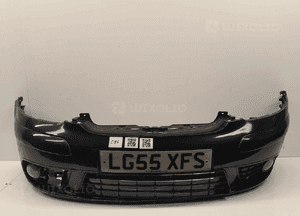 Zderzak przód przedni do volkswagen vw golf v 5 + plus LC9Z czarny halogeny 1