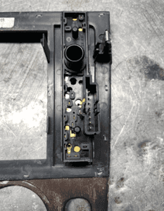 MERCEDES ML 163 panel dekor przełączniki  drewno low range ramka 3