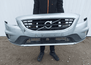 Volvo V40 ii r-design zderzak przód przedni kompletny xenon spryski 1