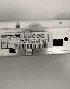 Radio tuner land range rover L322 7609211 3