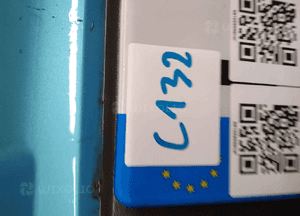 Zderzak przód przedni chevrolet spark ii fl lift niebieski 6