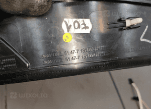 Bmw 7 F01 F02 listwy progowe podświetlane nakładki drzwi oryginał bmw 11