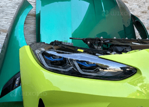 Maska błotniki zderzak pas przedni chłodnice lampy laser bmw M3 G80 G81 C4G 6