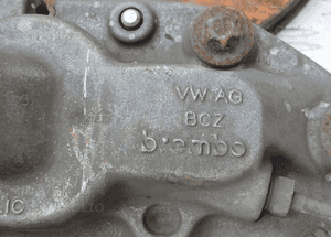ZACISK BREMBO TARCZA  AUDI Q5 S-LINE 8R0 2.0 TDI 2