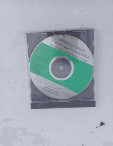 Mitsubishi outlander iii system komunikacji płyta cd nawigacja 8750A339