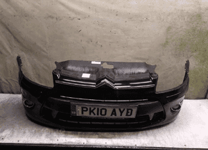 Zderzak przód przedni citroen C4 vtr exld czarny halogeny 1