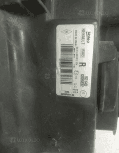 Przod przednia lampa prawa renault modus 3