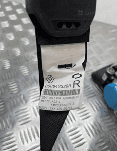 RENAULT KOLEOS II PAS BEZPIECZEŃSTWA PRAWY PRZÓD 868843320R 8
