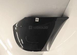 Maska pokrywa silnika vw volkswagen polo 9N3 lift fl LC7V szara grafitowa 3