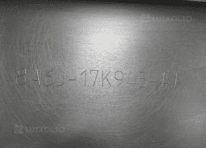 Atrapa kratka środkowa zderzaka ford fiesta MK7 sport 2008-2011 16