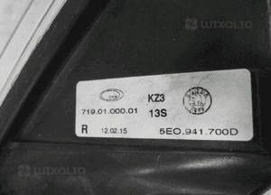 Halogen lewy skoda octavia iii 5E0941699D 4