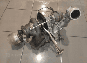 Mercedes W204 2.2CDI turbosprężarka turbina biturbo kompletna zdrowa oryg 3