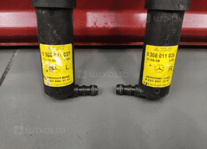 MERCEDES S-KLASA W221 DYSZA SPRYSKIWACZY LAMPY LEWY PRAWY PRZÓD ORYGINAŁ 3