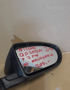 Lusterko prawe 7 pin nissan qashqai J10 do malowania 2