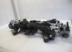 Jaguar xf X250 3.0 d zawieszenie tył sanki wahacz 3