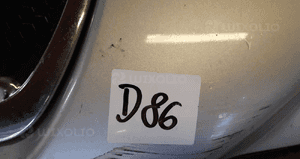 Zderzak przód przedni do peugeot 308 halogeny ezrc srebrny 2
