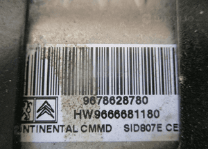 Sterownik silnika peugeot citroen 1.6 S180123007 3