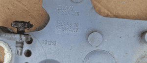 Zawias zawiasy maski prawy lewy bmw F20 F21 F30 F31 F32 7239415 7239416 2