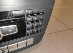 Mercedes W204 lift c-klasa radio cd nawigacja navi radioodtwarzacz stan bdb 5