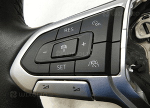 Vw golf viii kierownica multifunkcyjna skór grzana 7