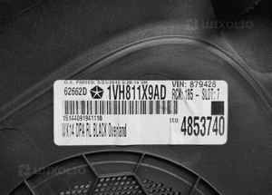 Jeep grand cherokee WK2 boczek tapicerka drzwi lewy tył skóra 1VH811X9AD 3