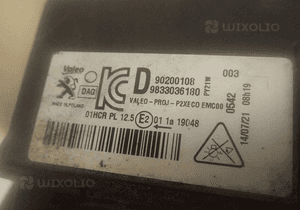 Lampa prawa prawy full led peugeot 208 ii 2008 19- 5