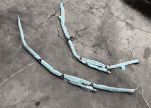 MERCEDES ML 164 lift  kurtyna air bag miękka  lewa prawa 3