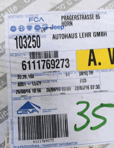 FIAT CITROEN PEUGEOT TARCZE HAMULCOWE PRZÓD KOMPLET 2 SZTUKI NOWY ORYGNAŁ 7
