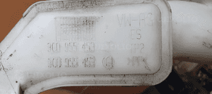 Zbiorniczek płynu spryskiwaczy pompki VW Passat B6 3C0955453N 7