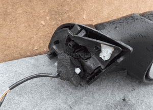 LUSTERKO ELEKTRYCZNE PRAWE CITROEN C3 5-PIN CZARNY MAT ORYGINAŁ 4
