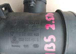 VW Passat B5 Audi A4 2.5 TDI przepływomierz 0281002403 2