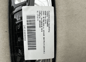 Podsufitka sufit dach bmw 7 G12 alkantara 16