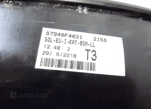 Lusterko zewnętrzne lewe toyota c-hr chr 11 pinów 8