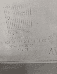 Skoda octavia iii zderzak przód przedni wejście na 4XPDC 10