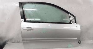 DRZWI PRZÓD PRZEDNIE PRAWE 3d 3 drzwiowy FORD FIESTA MK.6 6 VI 62 SREBRNE 1
