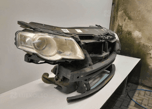 Pas przedni vw volkswagen passat B6 2.0TDI belka okular chłodnica wody wentylator obudowa zamek komplet 3